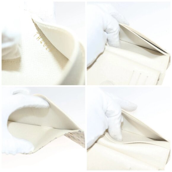 LOUIS VUITTON Mini Lin Croisette Porte Monnaie Viennois M95659 LV Auth 135437 - Picture 14 of 15